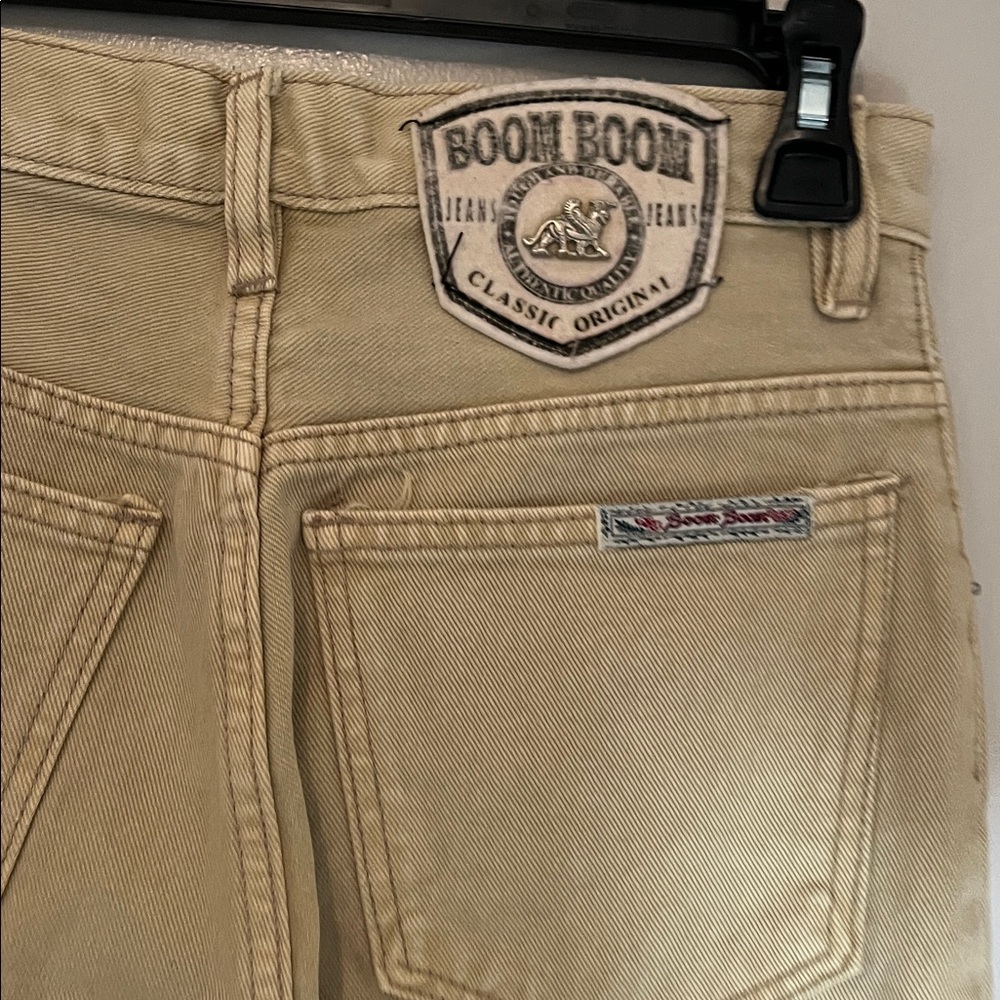 Boom Boom Jeans High Rise Tan Women's Jeans - Picture 8 of 10